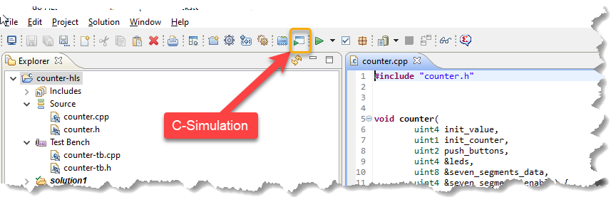 c-simulation-icon – High-Level Synthesis & Embedded Systems